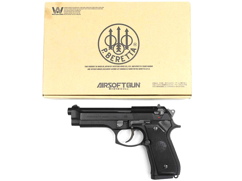 WA] ベレッタ M92FS カーボンブラックHW マグナブローバック ガスガン