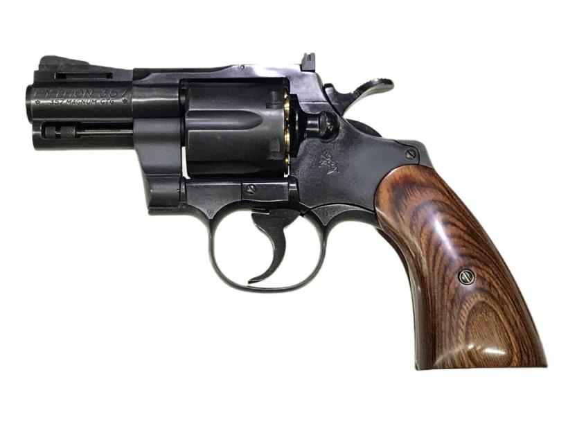 コクサイ] コルトパイソン 2.5インチ メガHW スムース木製グリップ