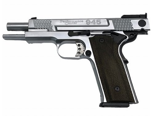 KSC] M945 スケイルドシルバー 木製グリップ カスタム ガスブロー