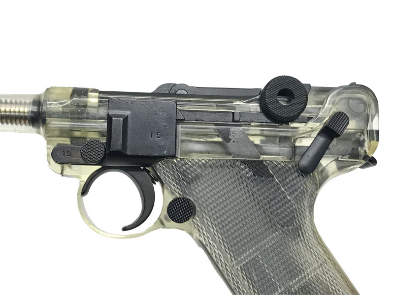 タナカ] ルガーP08 4インチ シースルーモデル ガスブローバック ガス