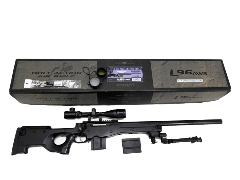 東京マルイ] L96 AWS ブラックストック フルセット スプリングカスタム