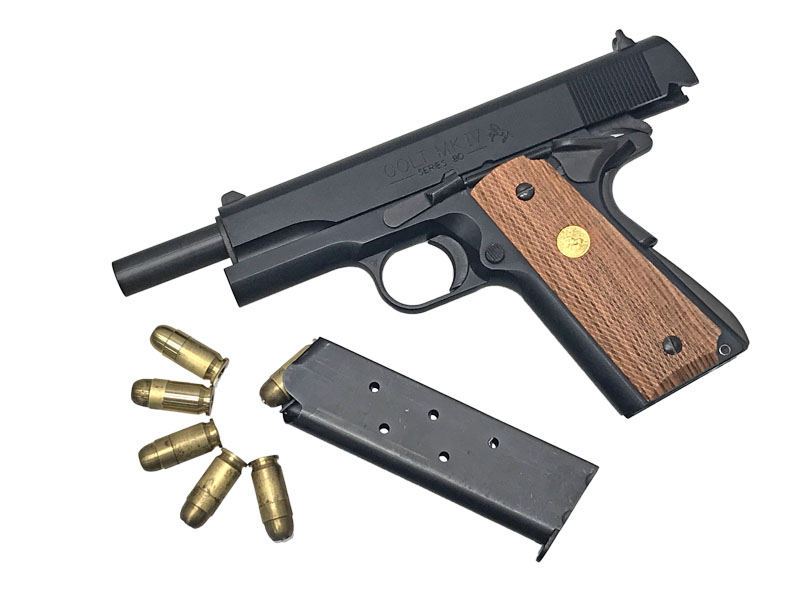 MGC_新日本模型] コルト MkIV_シリーズ80 ガバメント スーパーブラック