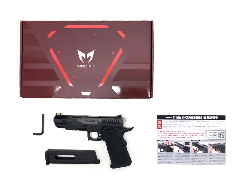 BATON/MODIFY] Trinity Hi-capa 5.1 CO2 GBB ガスブローバック (中古