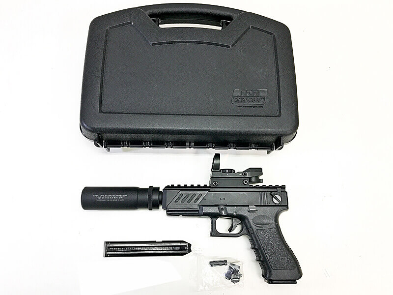 東京マルイ] グロック18C 電動ハンドガン ドットサイト&サイレンサー
