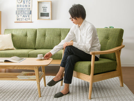 1人掛けソファ 北欧 肘掛けあり henrysofa | 家具・インテリア通販