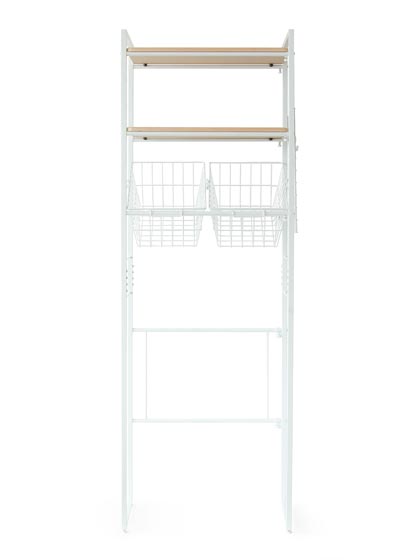 伸縮ランドリーラック FELICIA (フェリシア) カゴタイプ | 家具