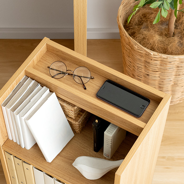 デスクワゴン Lezele(ルゼル) オープンラックタイプ | 家具