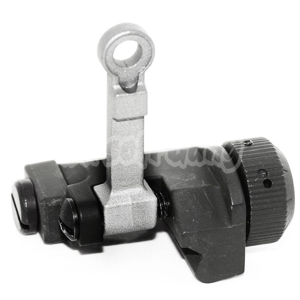 KAC Style 300M Metal Flip-Up Front Rear Sight Set For MK18 MOD-1