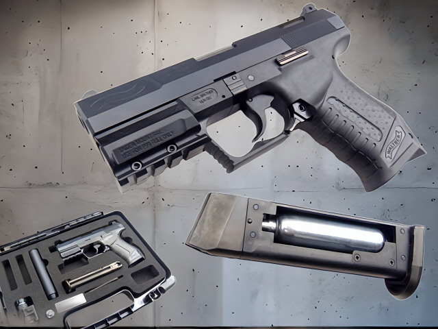 実射レビュー】マルゼン ワルサーP99 固定スライド CO2｜驚異の燃費と