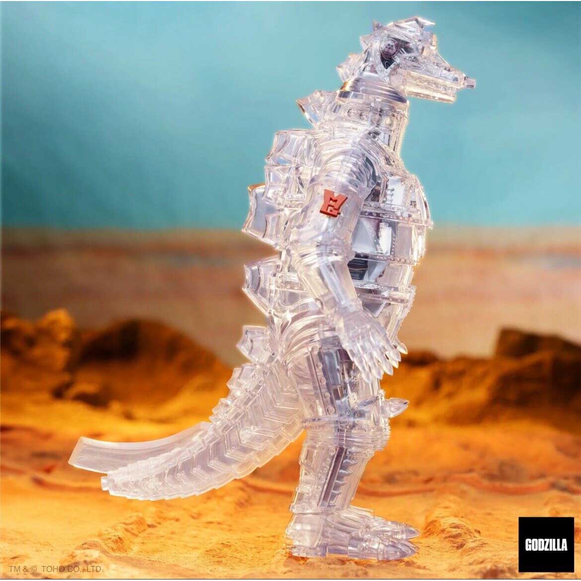 ASTRO ZOMBIES | SUPER7 TOHO SUPER CYBORG WAVE 1 MECHAGODZILLA (CLEAR)