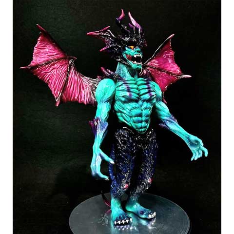 ASTRO ZOMBIES | KAIJU ONE ソフビ デビルマン FIERCEブルー Version