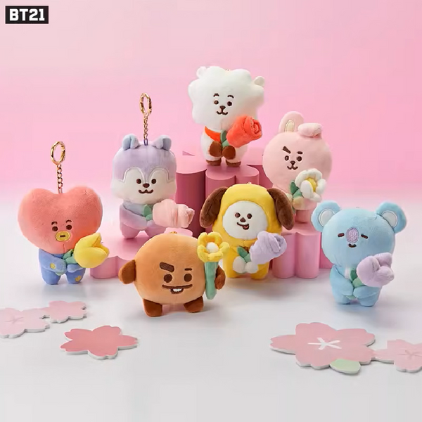 Official] BT21 SPRING DAYS MINI DOLL KEYRING – ASTRONORD