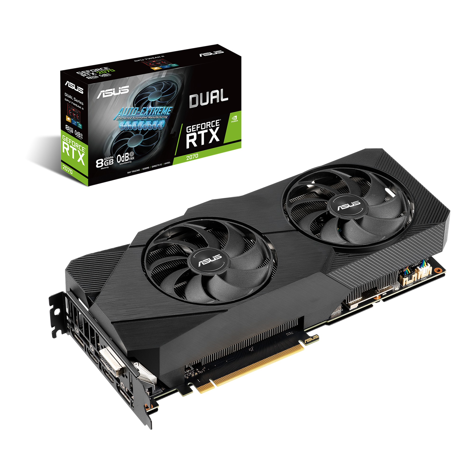 DUAL-RTX2070-8G-EVO｜Graphics Cards｜ASUS Global