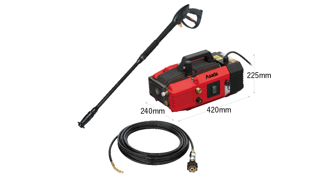 高圧洗浄機8.5/60P｜製品情報｜アサダ株式会社