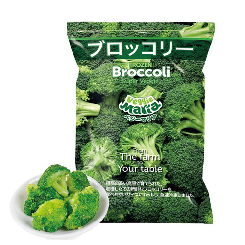 ベジーマリア ブロッコリー（チャック付き）500g（エクアドル産