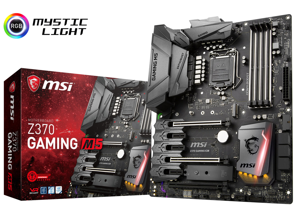Z370 GAMING M5 | MSI マザーボード Intel Z370チップセット | 株式