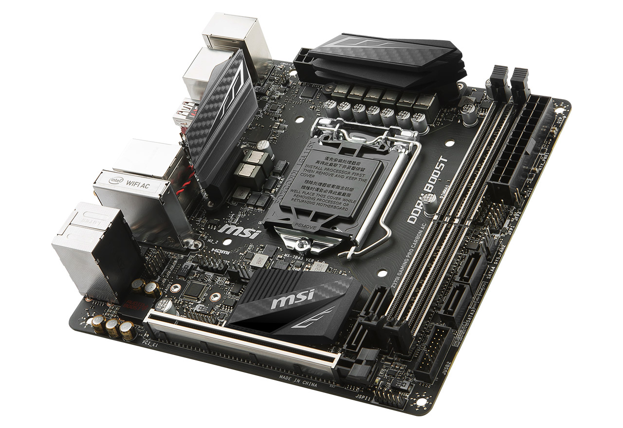 Z370I GAMING PRO CARBON AC | MSI マザーボード Intel Z370チップ