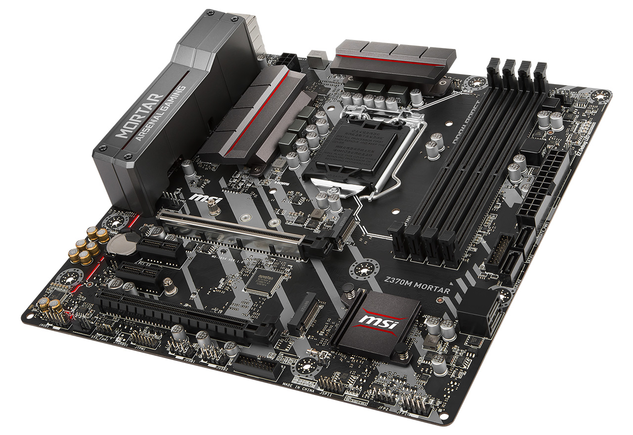 Z370M MORTAR | MSI マザーボード Intel Z370チップセット | 株式会社