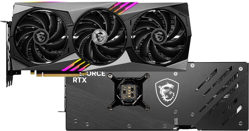 GeForce RTX 4070 Ti GAMING X TRIO 12G | MSI グラフィックボード