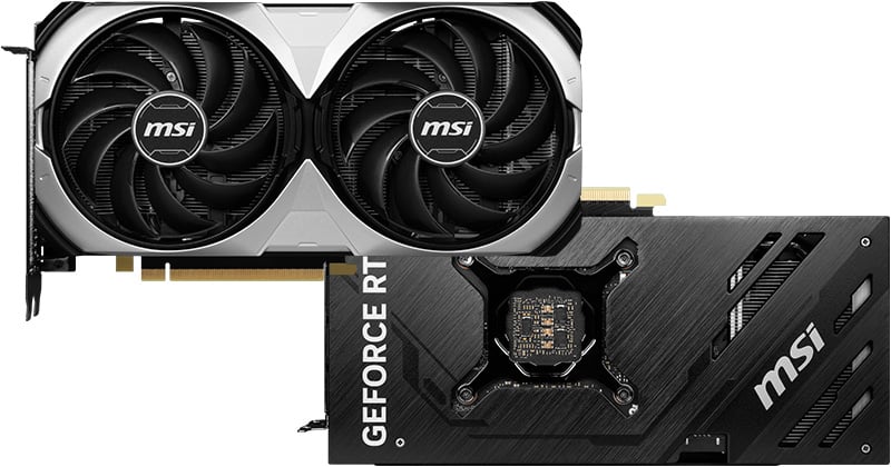 GeForce RTX 4070 Ti VENTUS 2X 12G OC | MSI グラフィックボード