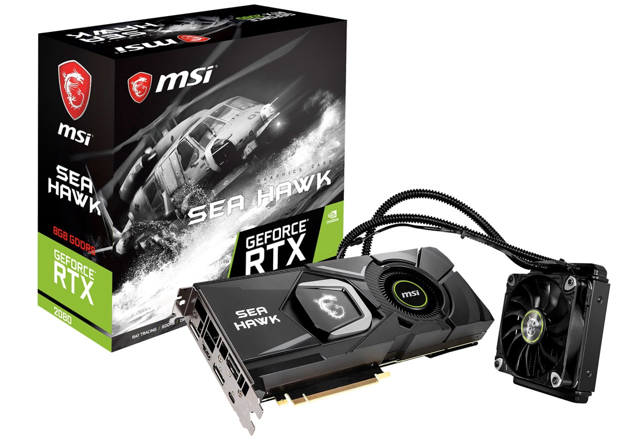 GeForce RTX 2080 SEA HAWK X | MSI グラフィックボード GeForce RTX