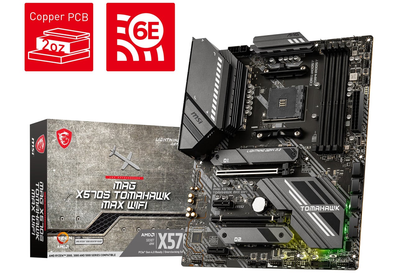 MAG X570S TOMAHAWK MAX WIFI | MSI マザーボード AMD X570チップ