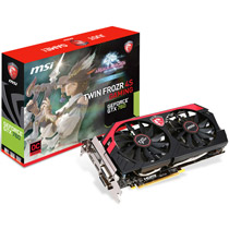 N760GTX Twin Frozr 4S OC FFXIV | MSI グラフィックボード GeForce