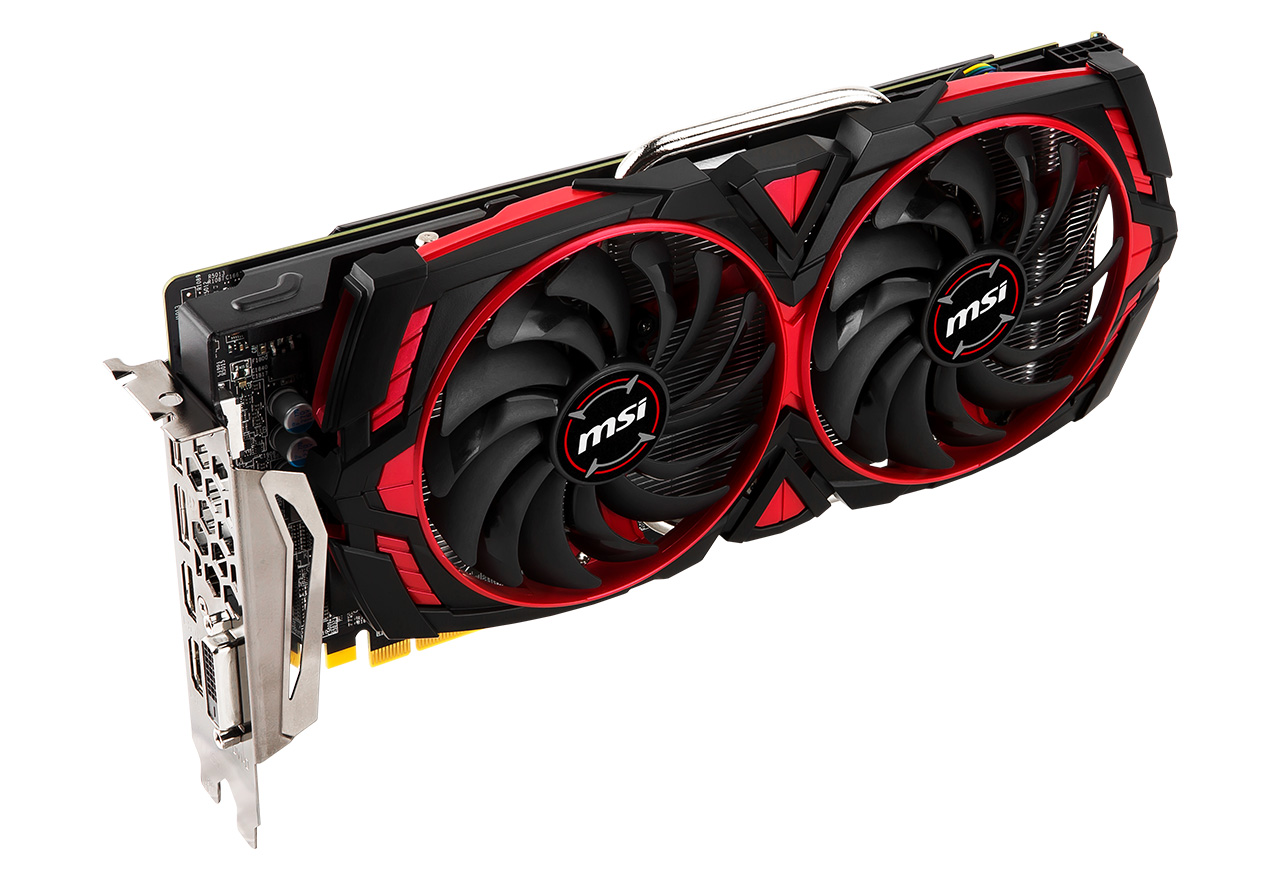 Radeon RX 580 ARMOR MK2 8G OC | MSI グラフィックボード RADEON RX