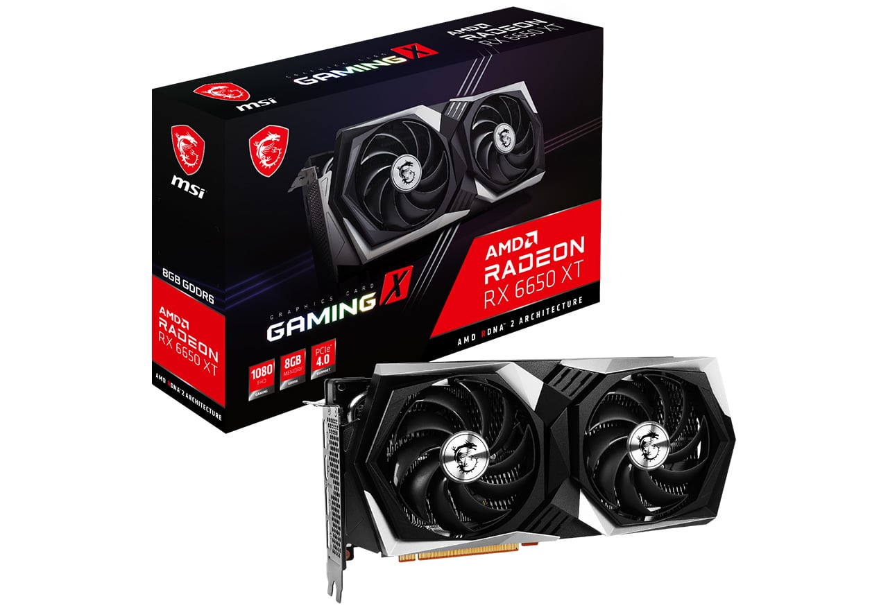 Radeon RX 6650 XT GAMING X 8G | MSI グラフィックボード RADEON RX