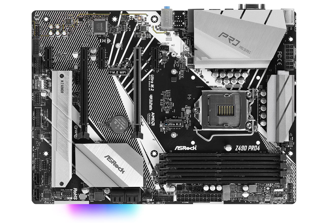Z490 Pro4 | ASRock マザーボード Intel Z490チップセット | 株式会社