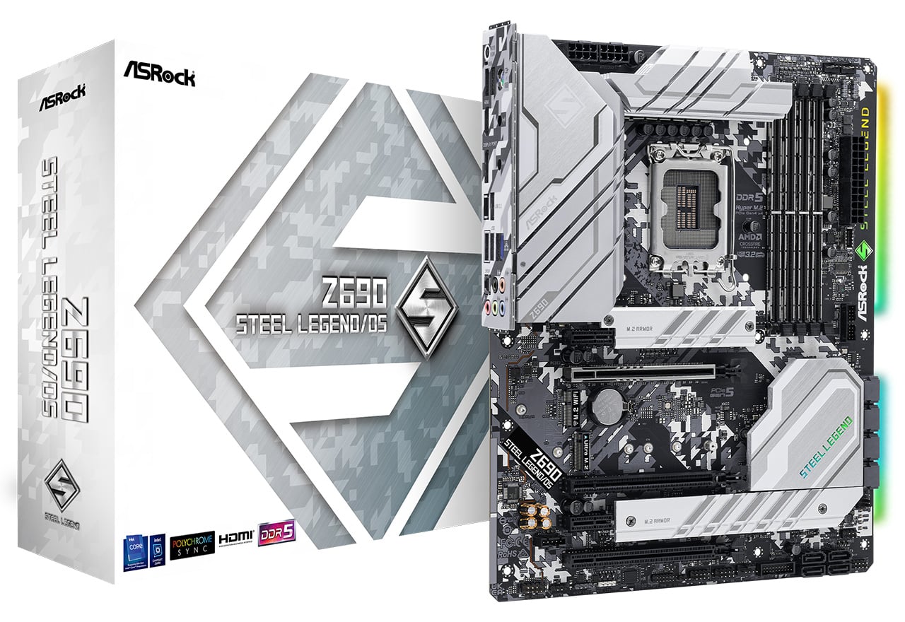 Z690 Steel Legend/D5 | ASRock マザーボード Intel Z690チップセット