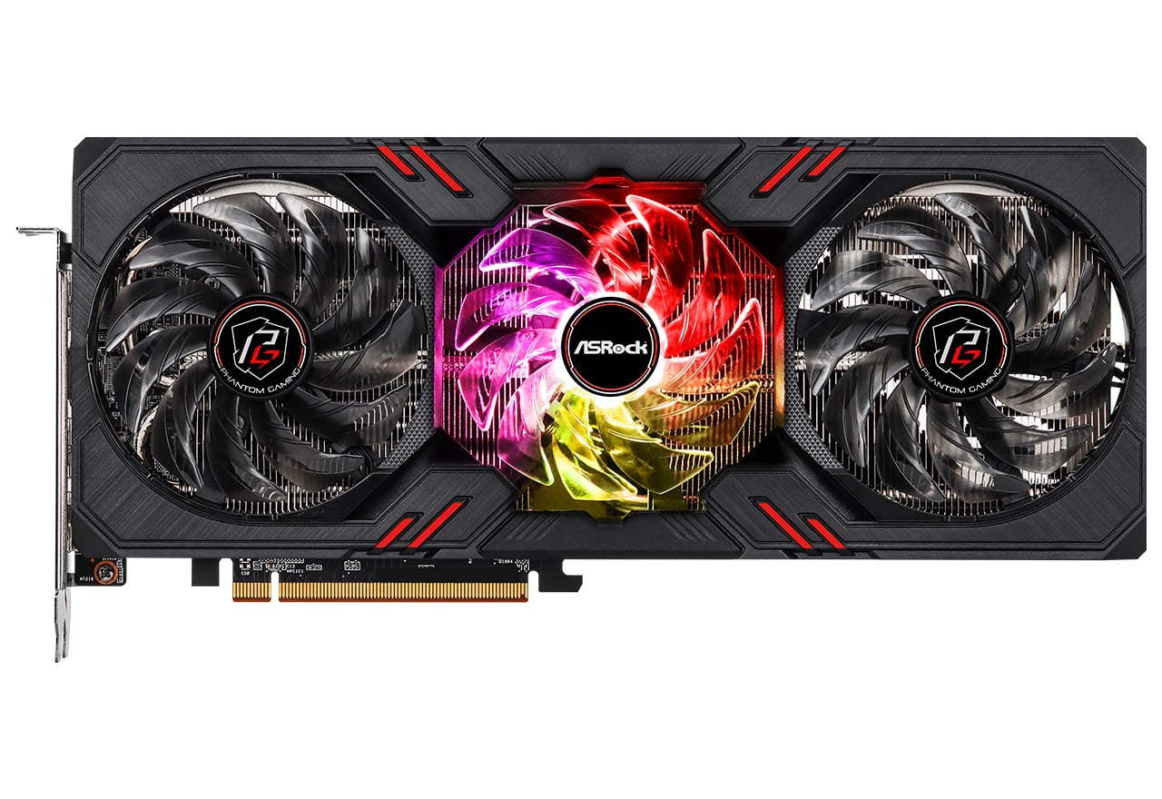 Radeon RX 6600 XT Phantom Gaming D 8G OC | ASRock グラフィック