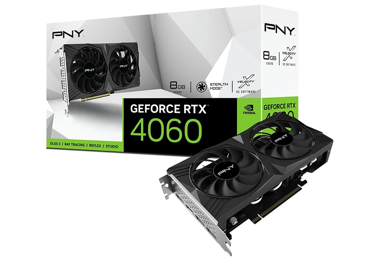 PNY GeForce RTX 4060 8GB VERTO STANDARD DUAL FAN | PNY
