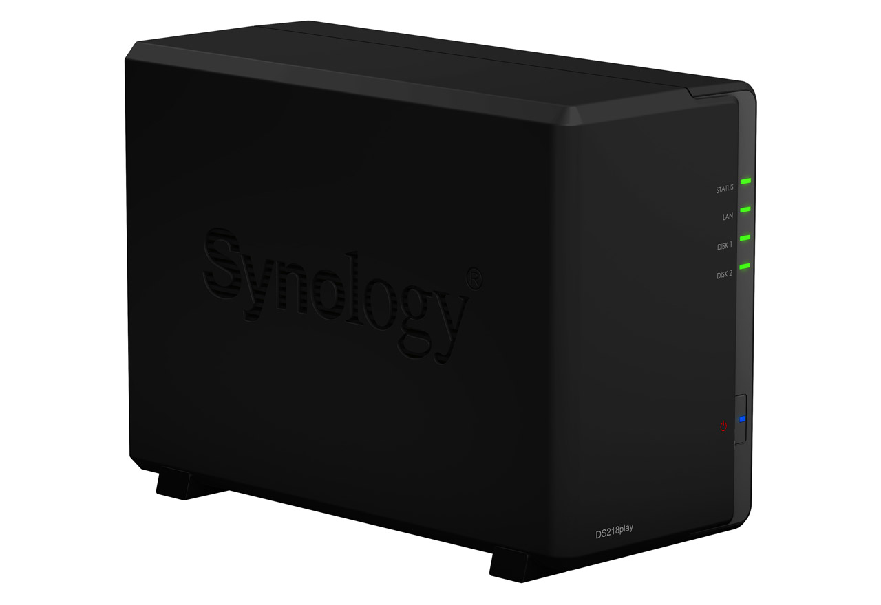 DiskStation DS218play | Synology 2ベイオールインワンNASキット