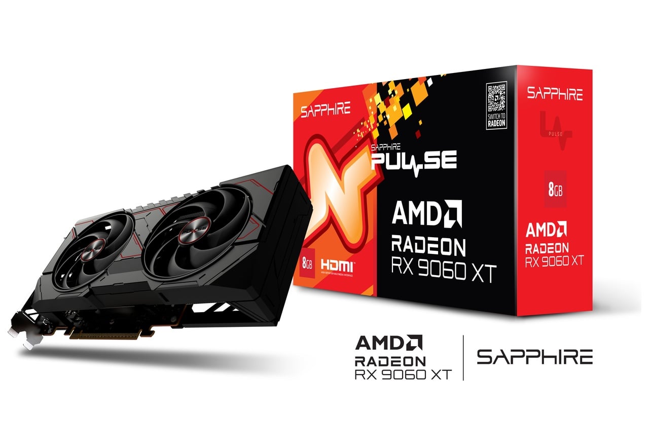SAPPHIRE PULSE Radeon RX 9060 XT GAMING OC 8GB | SAPPHIRE
