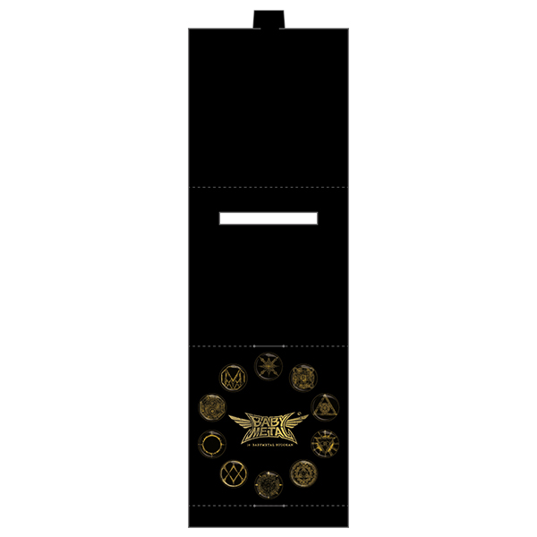 10 BABYMETAL BUDOKAN」バトルジャケット（缶バッジ10種付き