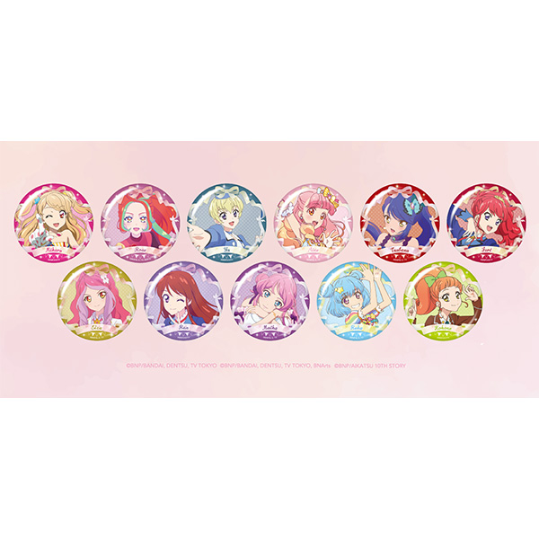 バースデー缶バッジ＜7月～8月＞ | アイカツ！シリーズ | A-on STORE