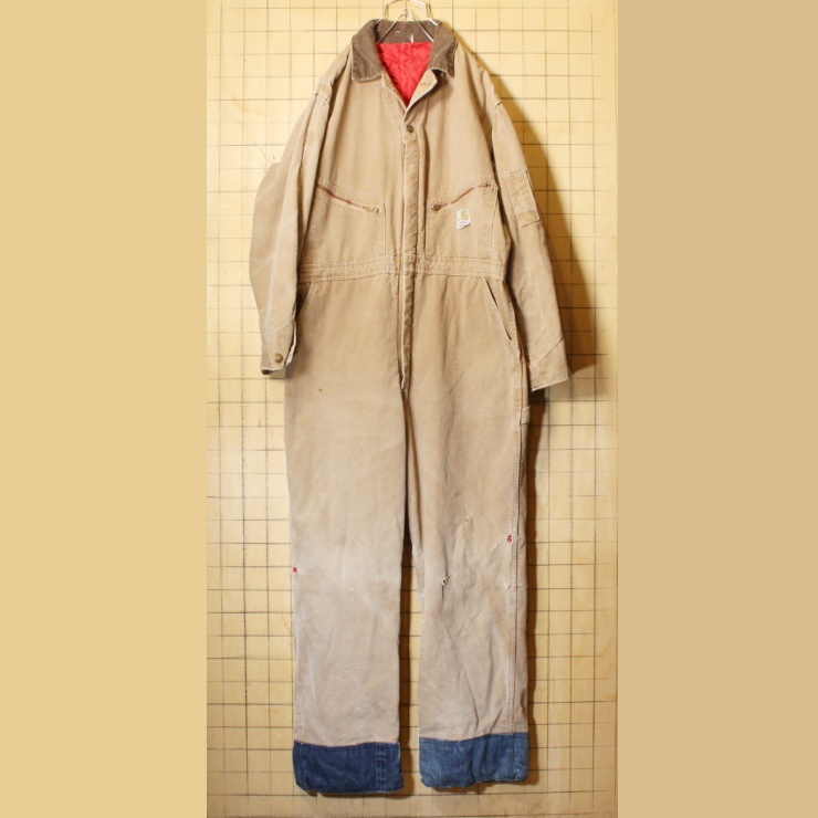 60s 70s USA製 carhartt カーハート キルティングライナー ダック