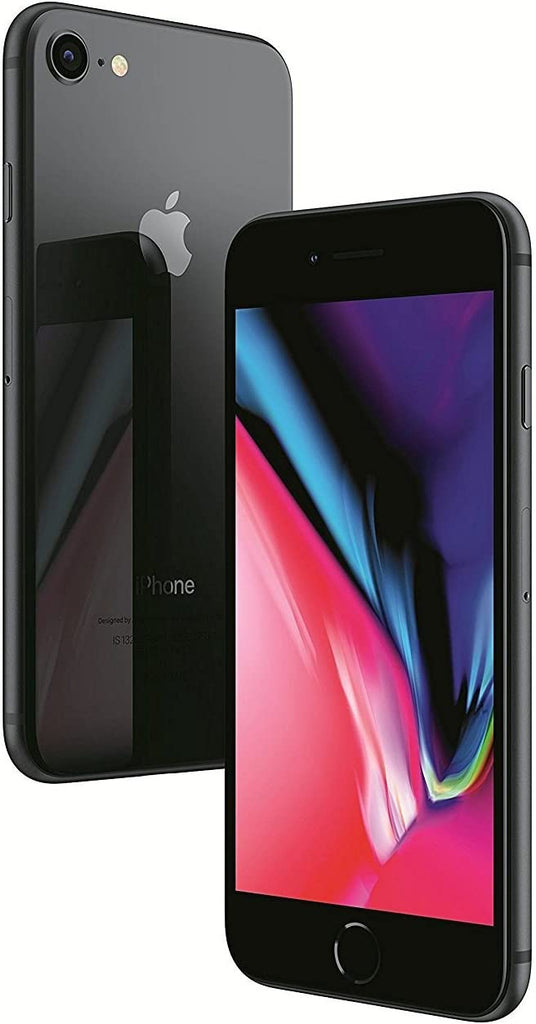 APPLE IPHONE 8 64GB UNLOCKED SMARTPHONE-BLK Refurbished with