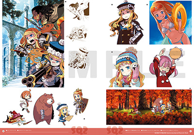 世界樹の迷宮 10th Anniversary BOX」完成！キャラアート集の中身を一