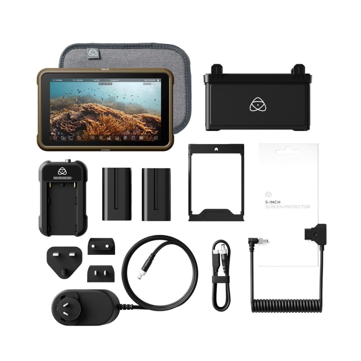 Ninja 5″ Monitor-Recorder + Accessory Kit | Atomos