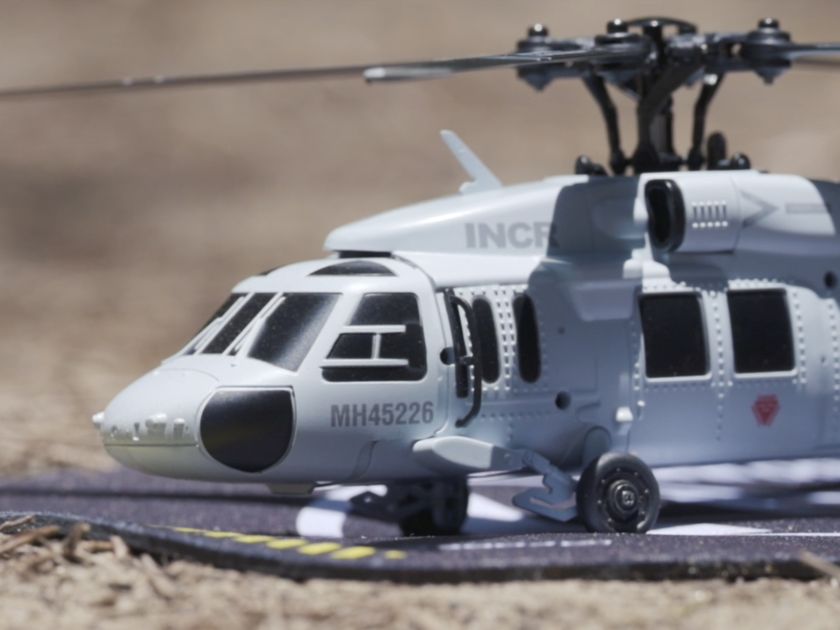 飾る模型”から“飛ばす模型”へ 1/48スケール電動RCヘリ「UH-60 INCR」7