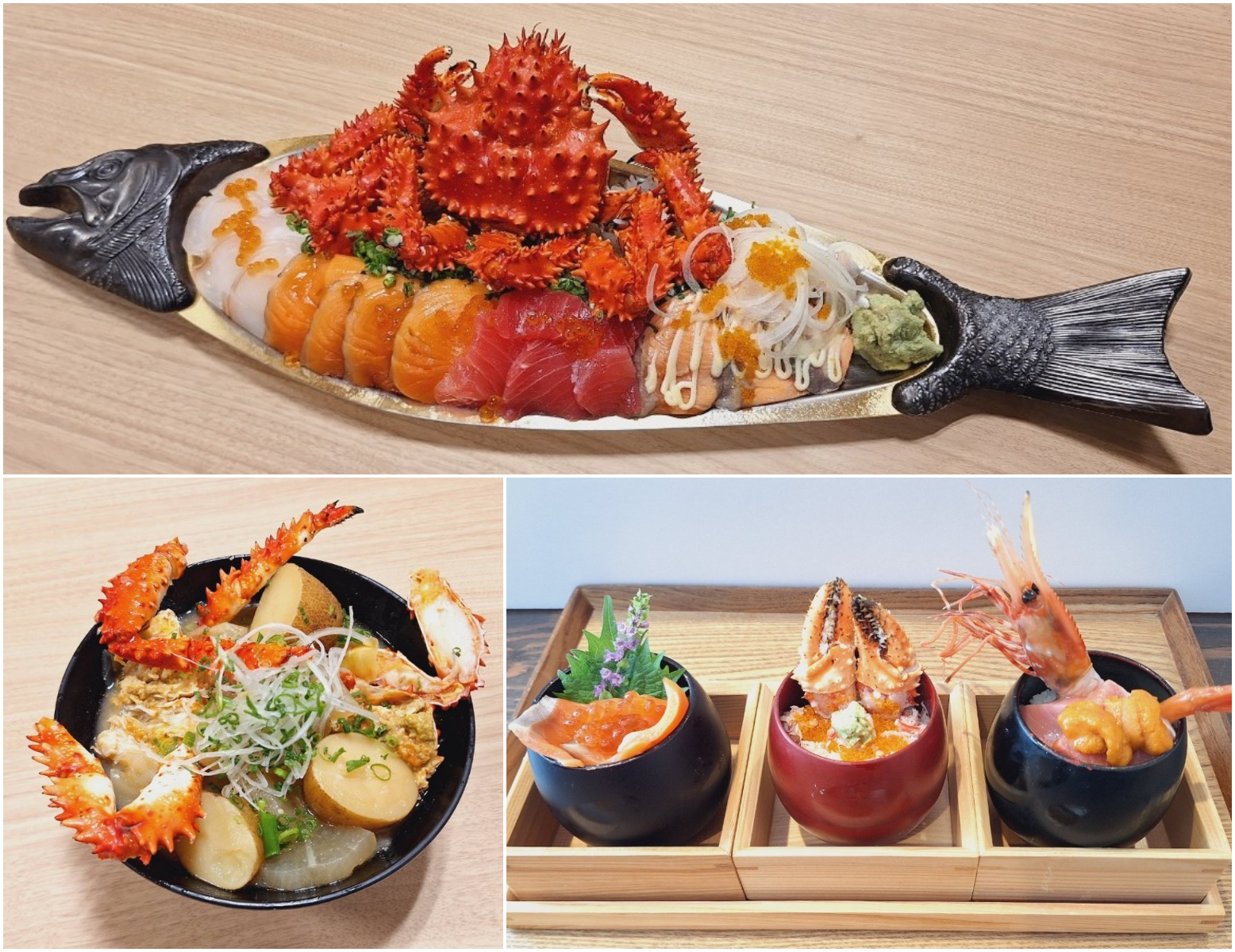 道の駅サーモンパーク千歳 年末年始限定！ドーンと豪快「蟹グルメ」が