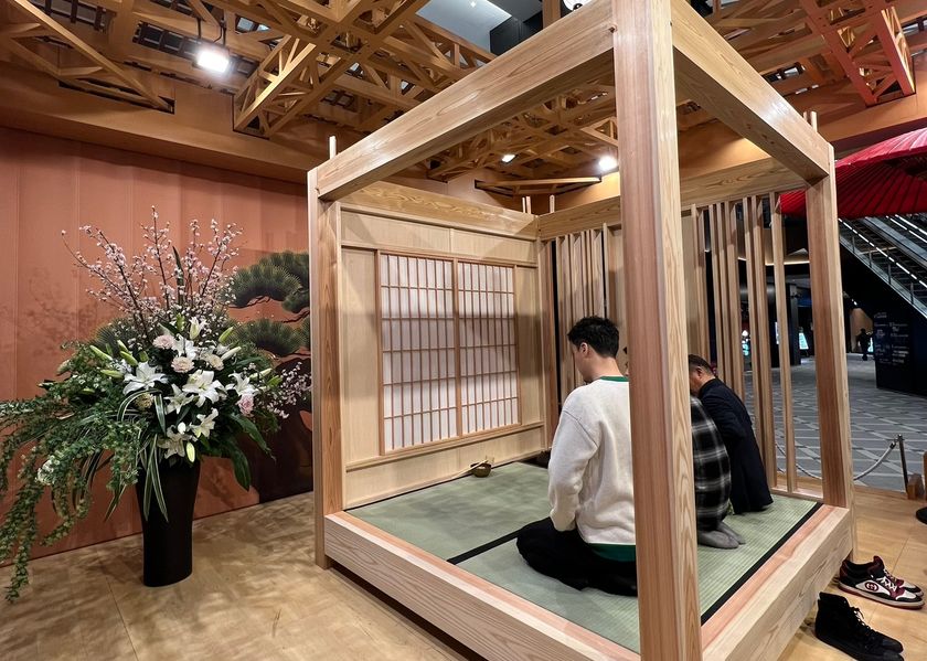 1時間で組み立て・解体！サステナブルな組み立て式の茶室 「世界を旅