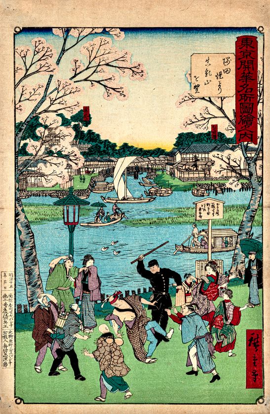 絵になる川”隅田川の名所を約150点の浮世絵で紹介！ 「浮世絵でめぐる