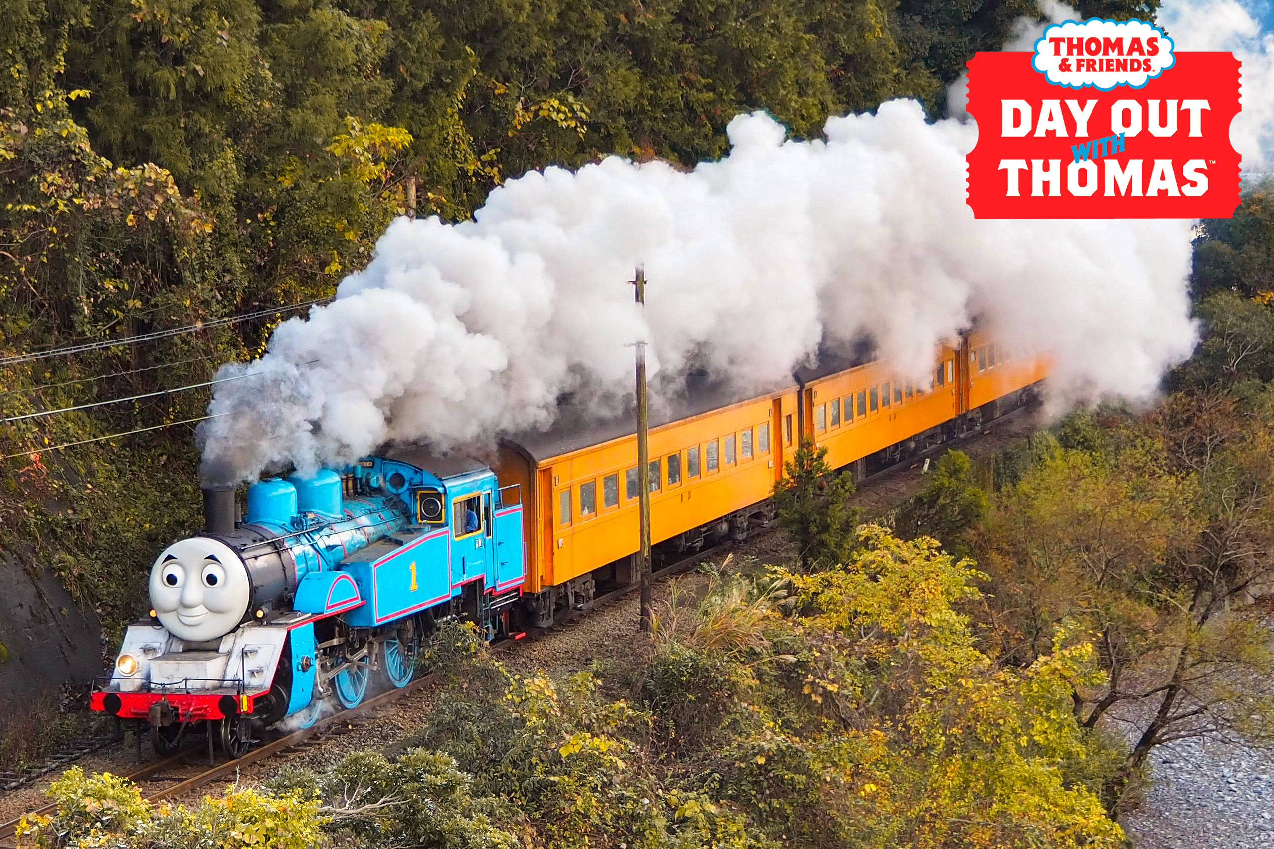 蒸気機関車の「きかんしゃトーマス号」 2022年の運行実施決定 | 大井川