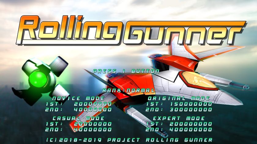 ド本格派横スクシューティングゲーム 「Rolling Gunner(ローリング