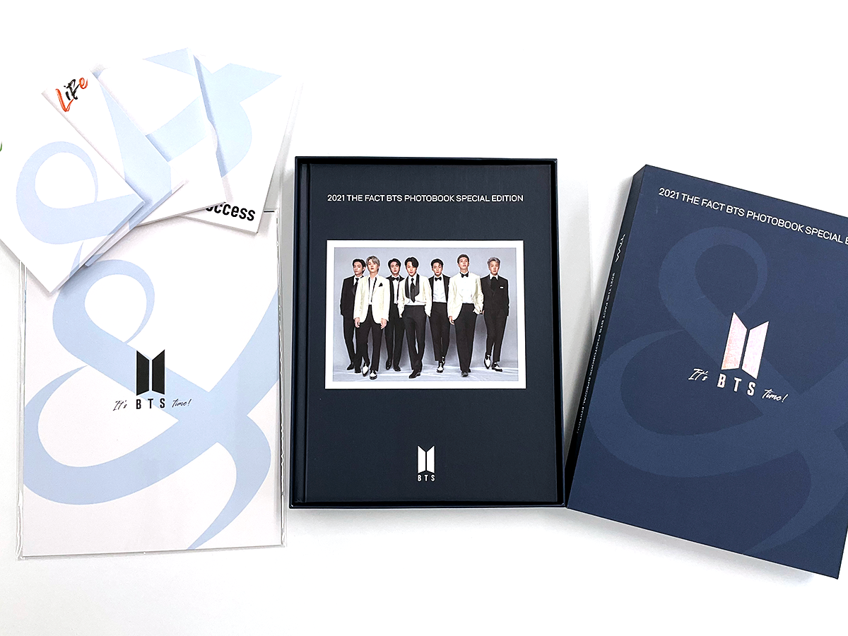 BTS最新写真集 「2021 THE FACT BTS PHOTOBOOK SPECIAL EDITION」 大