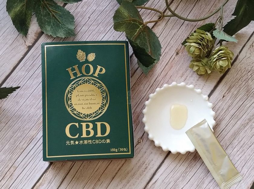 日本初のCBD体験 ホップ由来「元気☆水溶性CBDの素」を 使った「水溶性