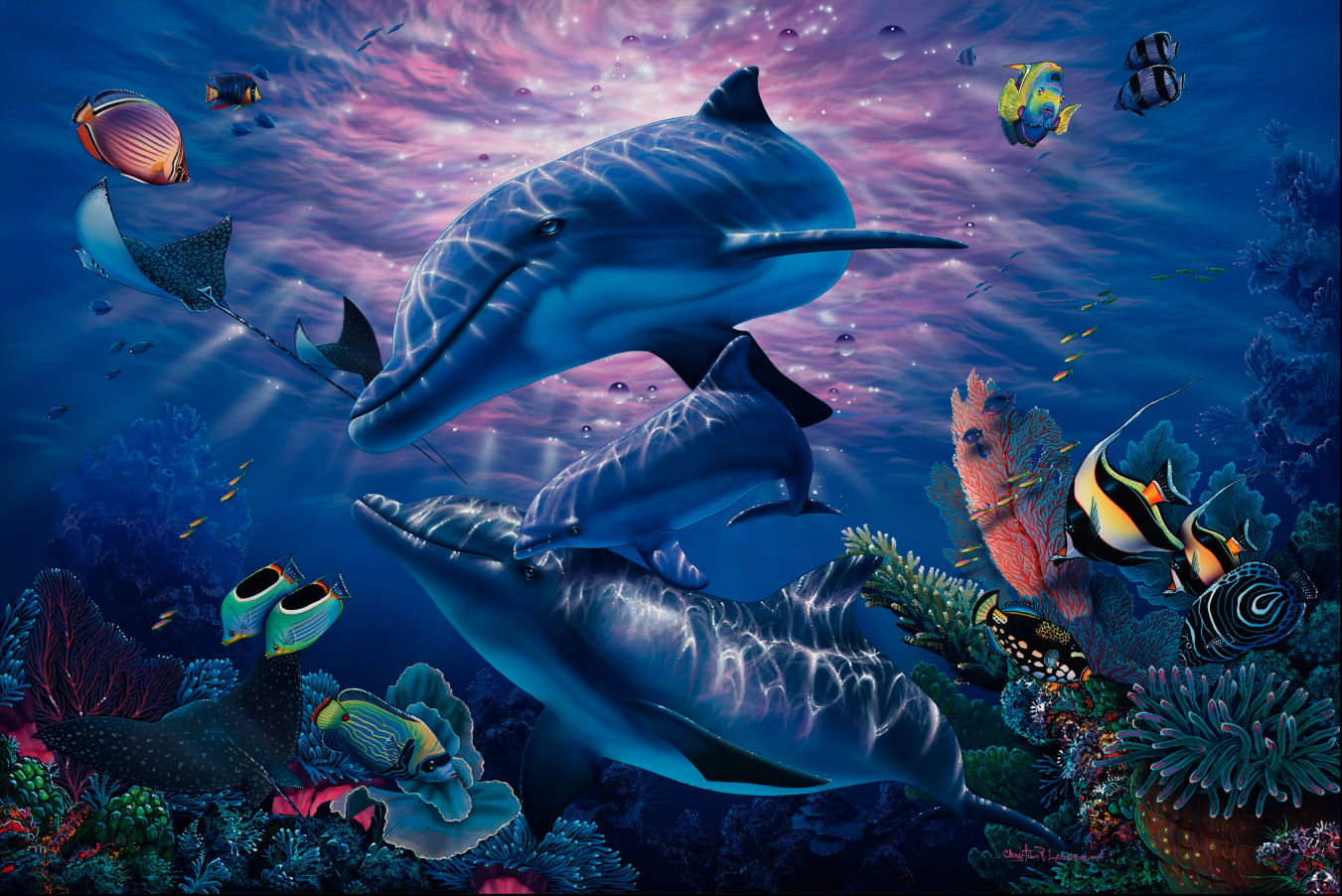 クリスチャン・リース・ラッセン専門アートギャラリー 「LASSEN銀座店